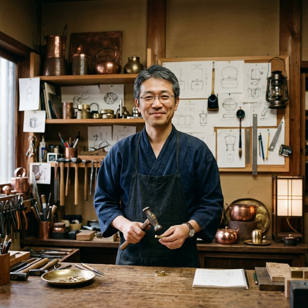 Catholicism.art Founder in Tokyo Workshop